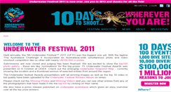 Desktop Screenshot of 2011.underwaterfestival.org