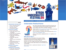 Tablet Screenshot of 2009.underwaterfestival.org